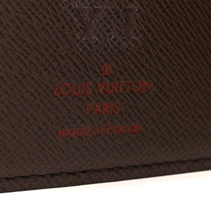 Louis Vuitton Damier Ebene Medium Ring Agenda Cover 6 of 6