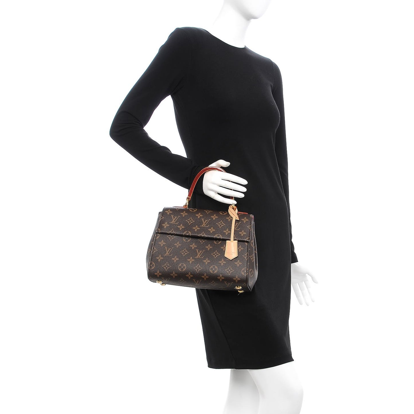 Monogram Cluny BB Bordeaux Fuchsia