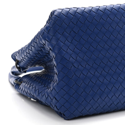 Bottega Veneta Nappa Intrecciato Parachute Bag Signal Blue 3 of 9
