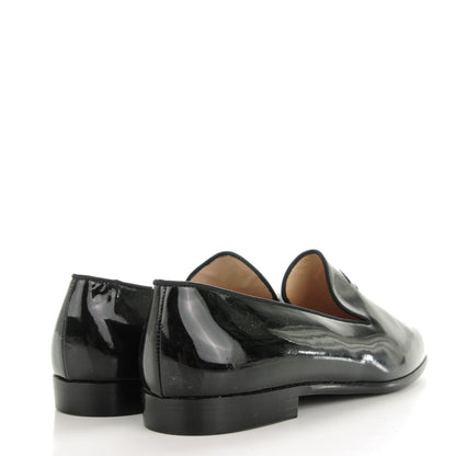 Chanel Patent CC Loafers 38.5 Black 4 of 9