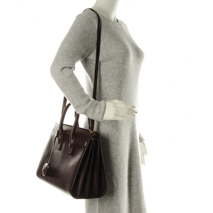 Saint Laurent Calfskin Small Sac De Jour Amarena 3 of 16