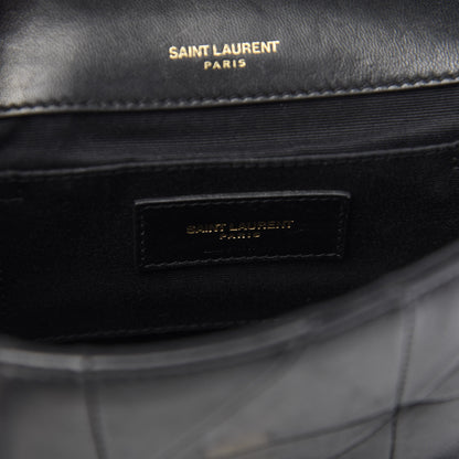 Saint Laurent Lambskin Patchwork Monogram Small Jamie Black 8 of 12