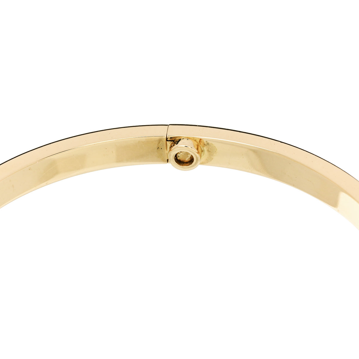 18K Yellow Gold Small LOVE Bracelet 17
