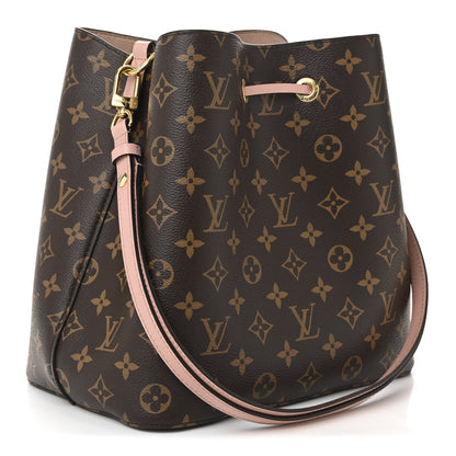 Louis Vuitton Monogram Neonoe MM Rose Poudre 3 of 10