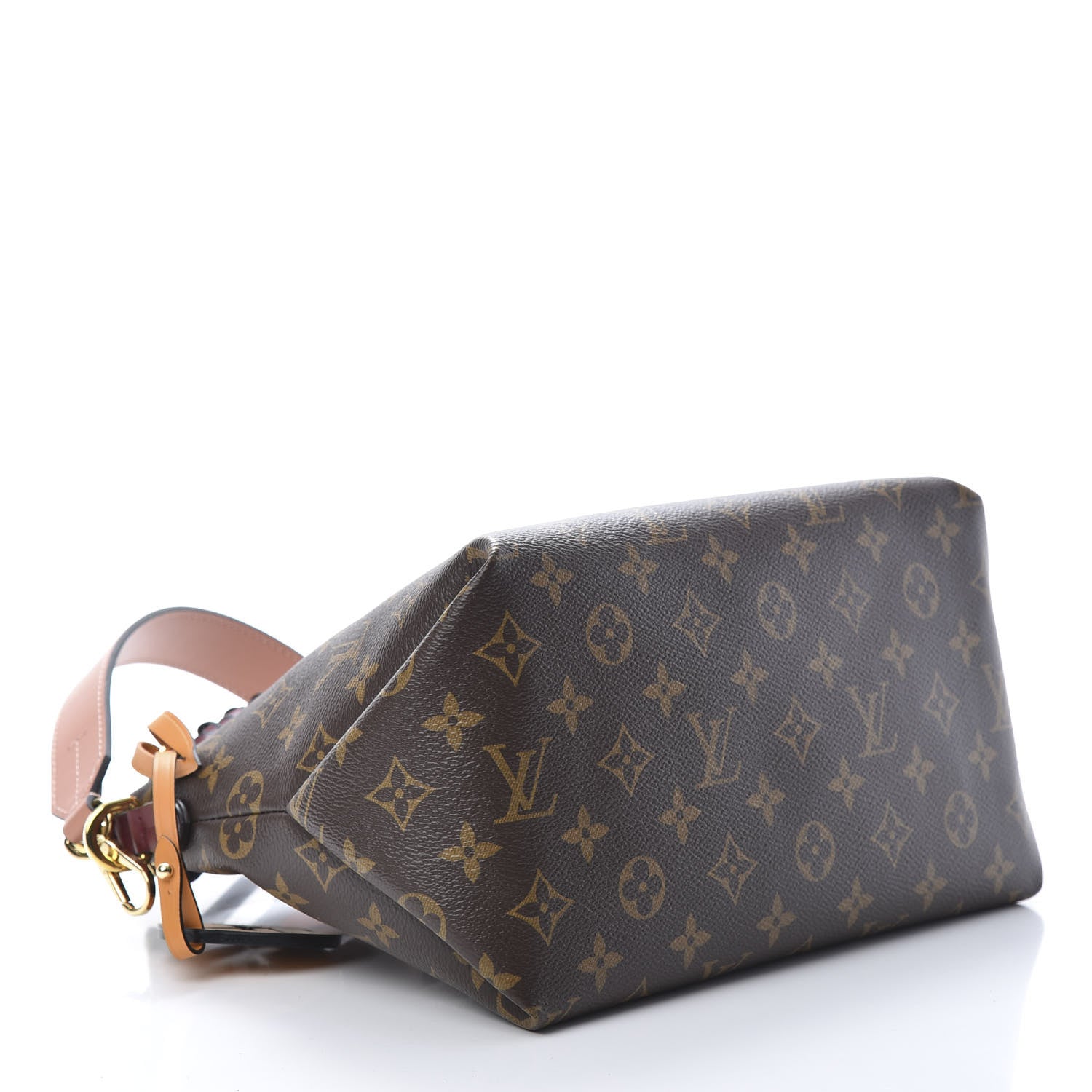 Louis Vuitton Monogram Beaubourg Hobo Mini Bordeaux Red Peach Safran Blue Jean Blue 5 of 11