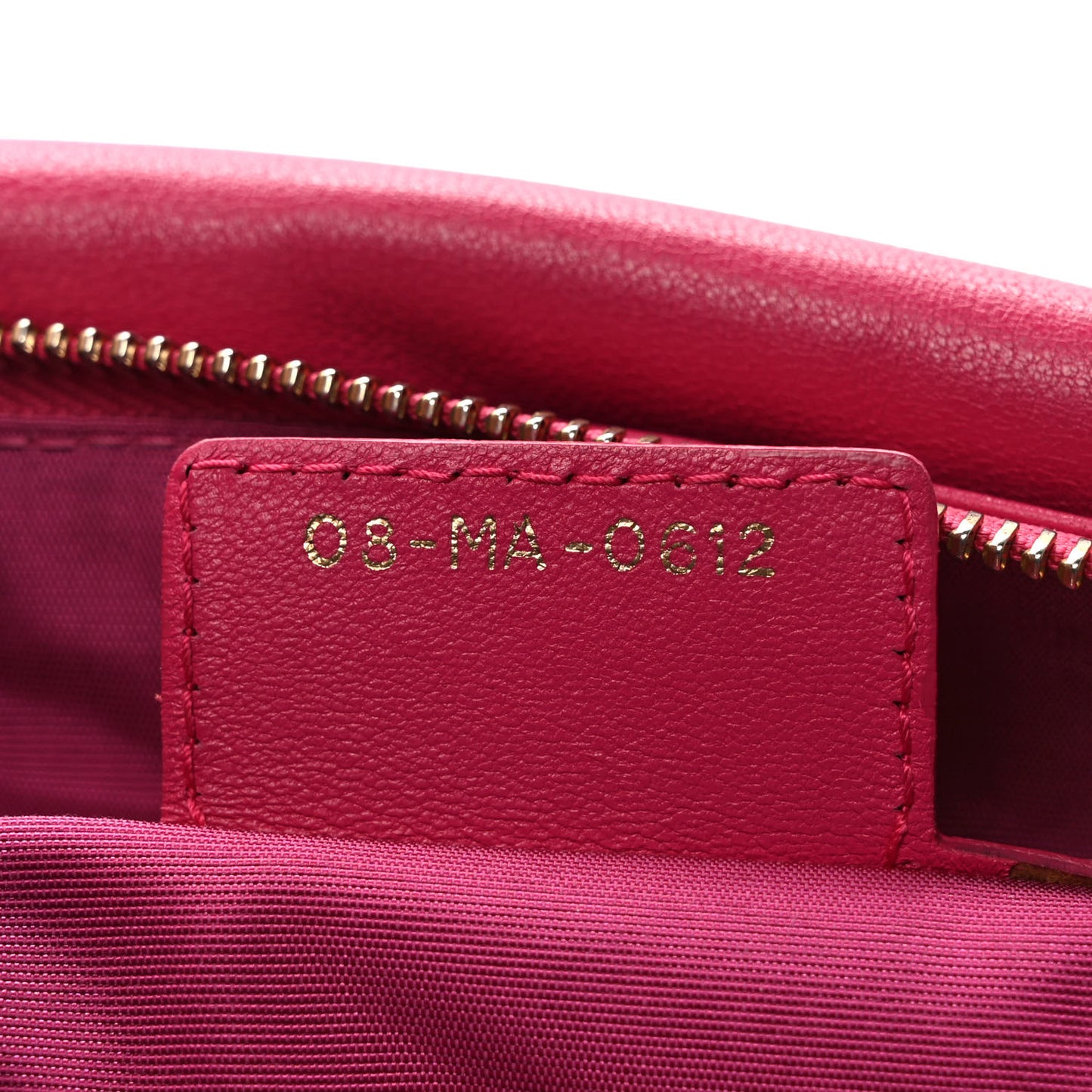Lambskin Cannage Medium Granville Tote Fuchsia