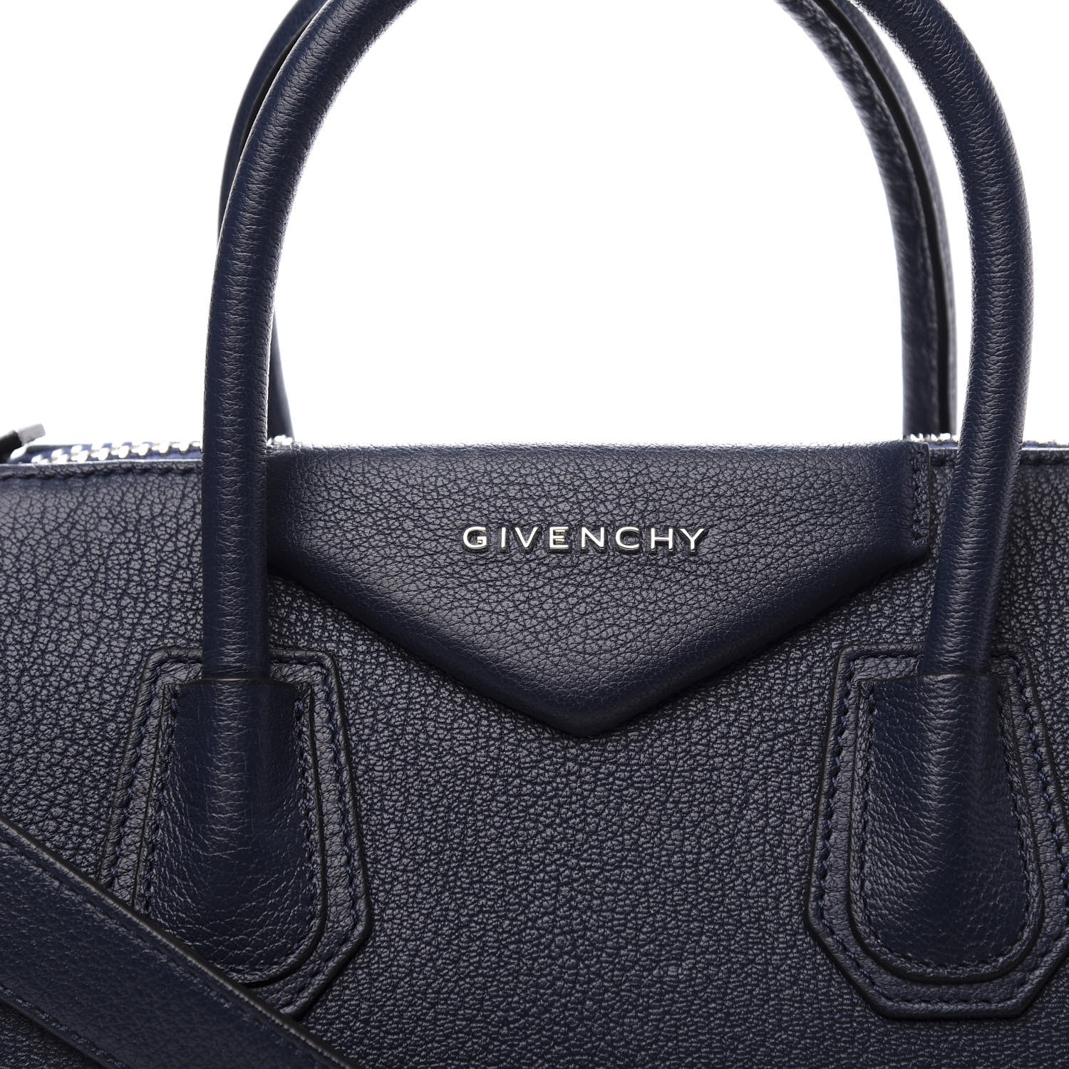 Givenchy Sugar Goatskin Small Antigona Deep Blue 10 of 10