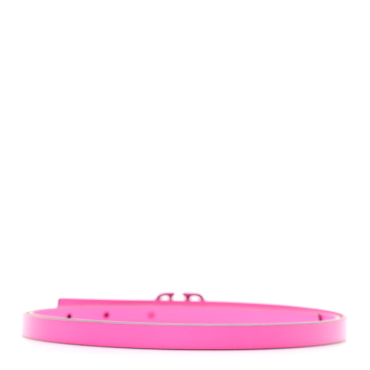 Valentino Garavani Calfskin VLogo 20mm Belt 90 36 Pink PP  display picture 2
