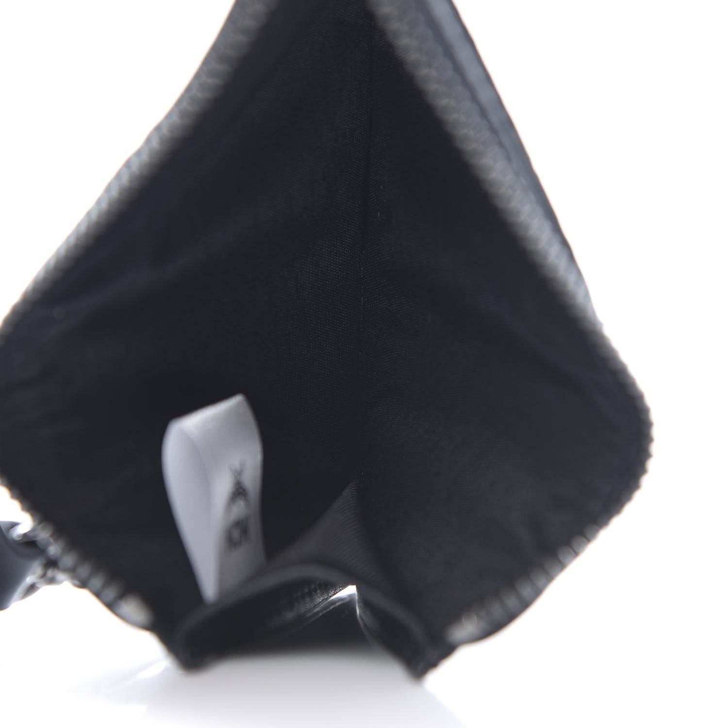 MCM Skyoptic Visetos Neck Strap Card Case Holder Diamond Black 4 of 6