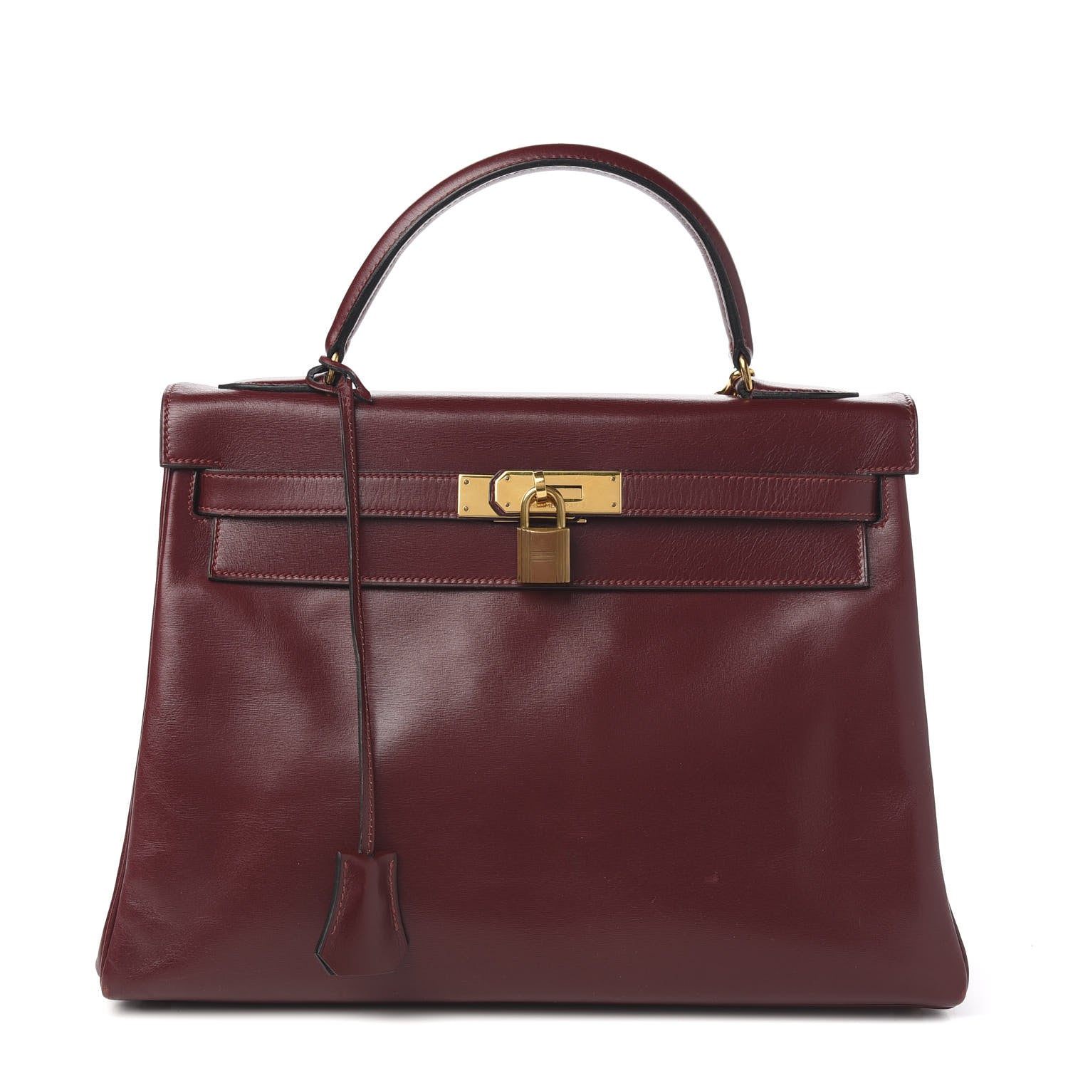 Hermes Box Kelly Retourne 32 Rouge H 1 of 14
