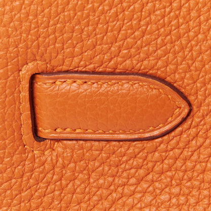 Hermes Togo Birkin 35 Orange 12 of 28