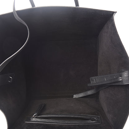 Celine Supple Calfskin Medium Phantom Luggage Black 4 of 11