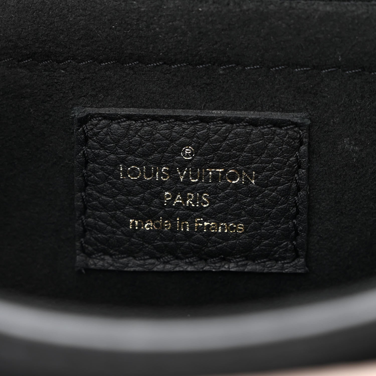Louis Vuitton Grained Calfskin Lockme Tender Black 6 of 10