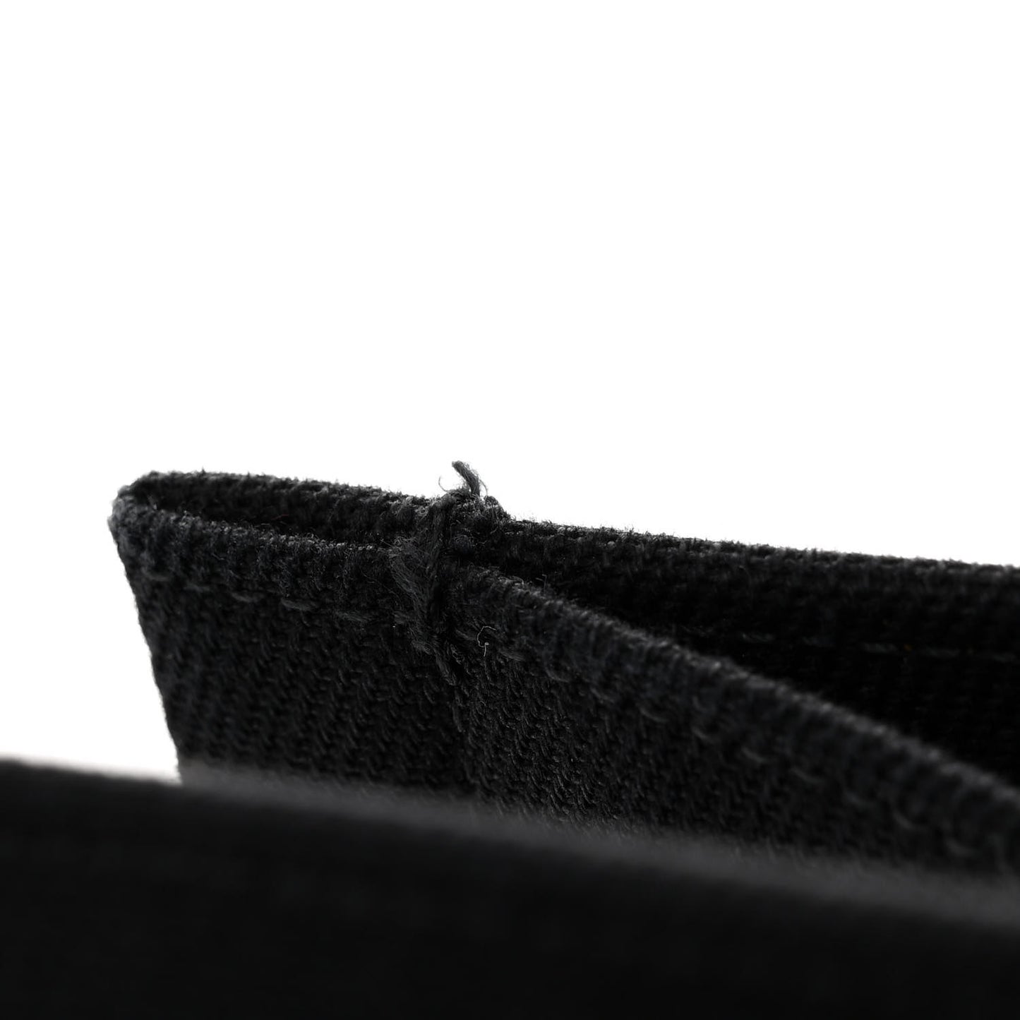 Linen Calfskin Rive Gauche Tote Black
