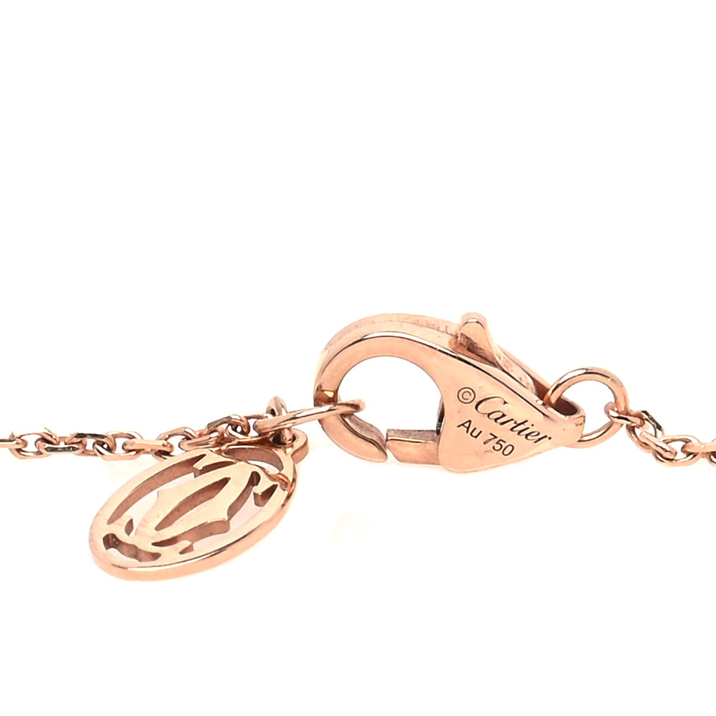 18K Pink Gold Diamond XS D'Amour Bracelet