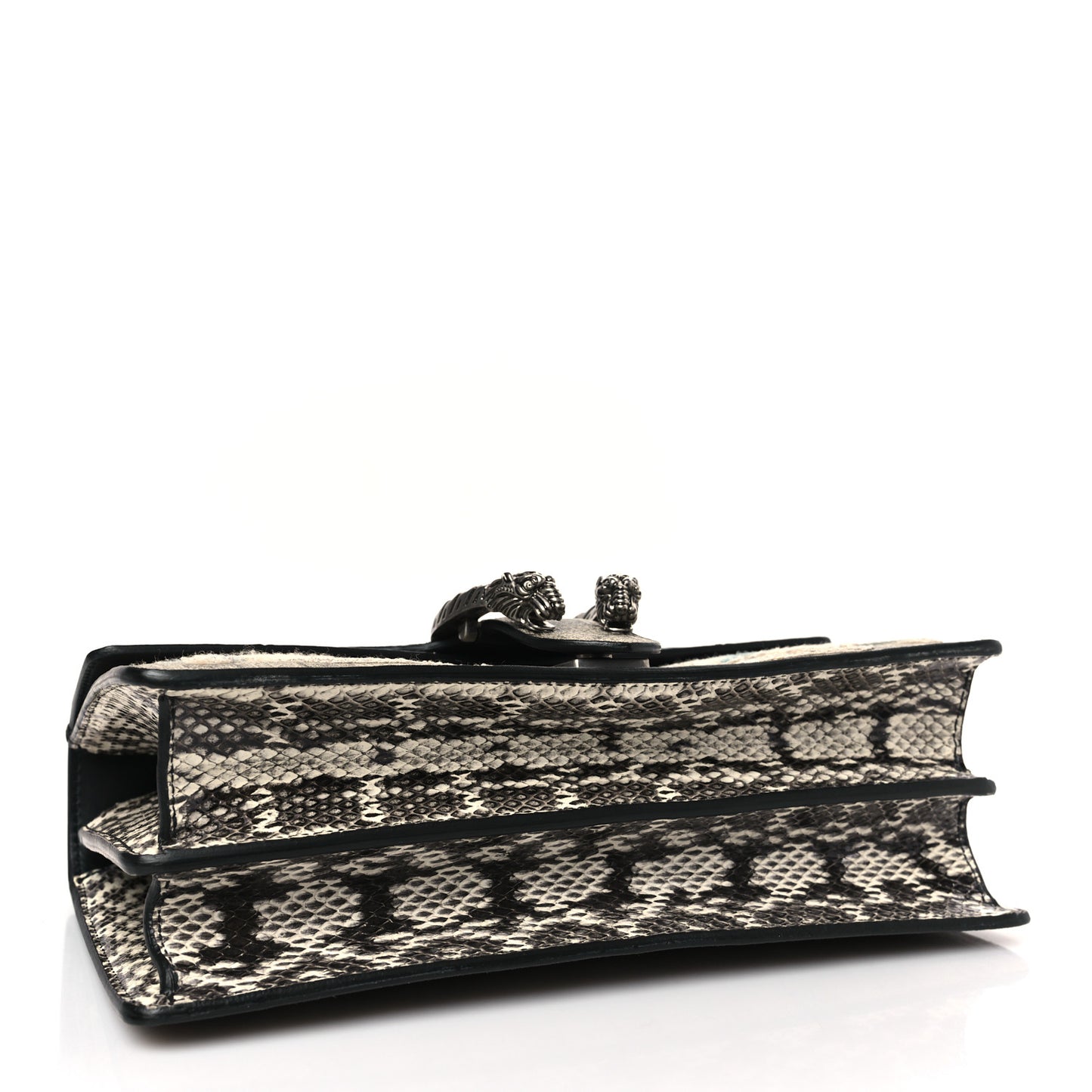 X MLB GG Supreme Monogram Snakeskin NY Yankees Patch Embroidered Small Dionysus Shoulder Bag