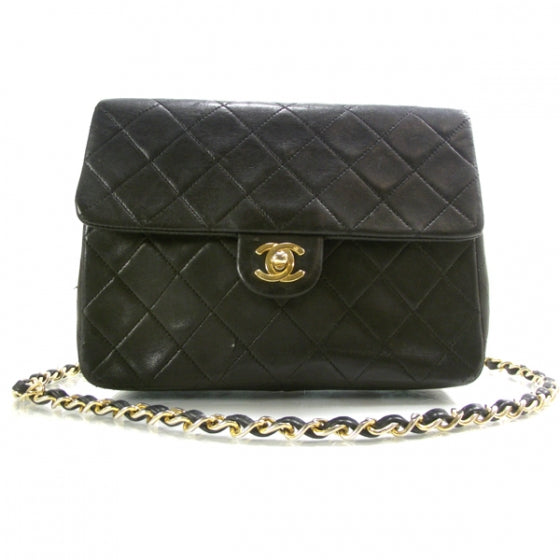 Chanel Lambskin Mini Flap Black 1 of 13