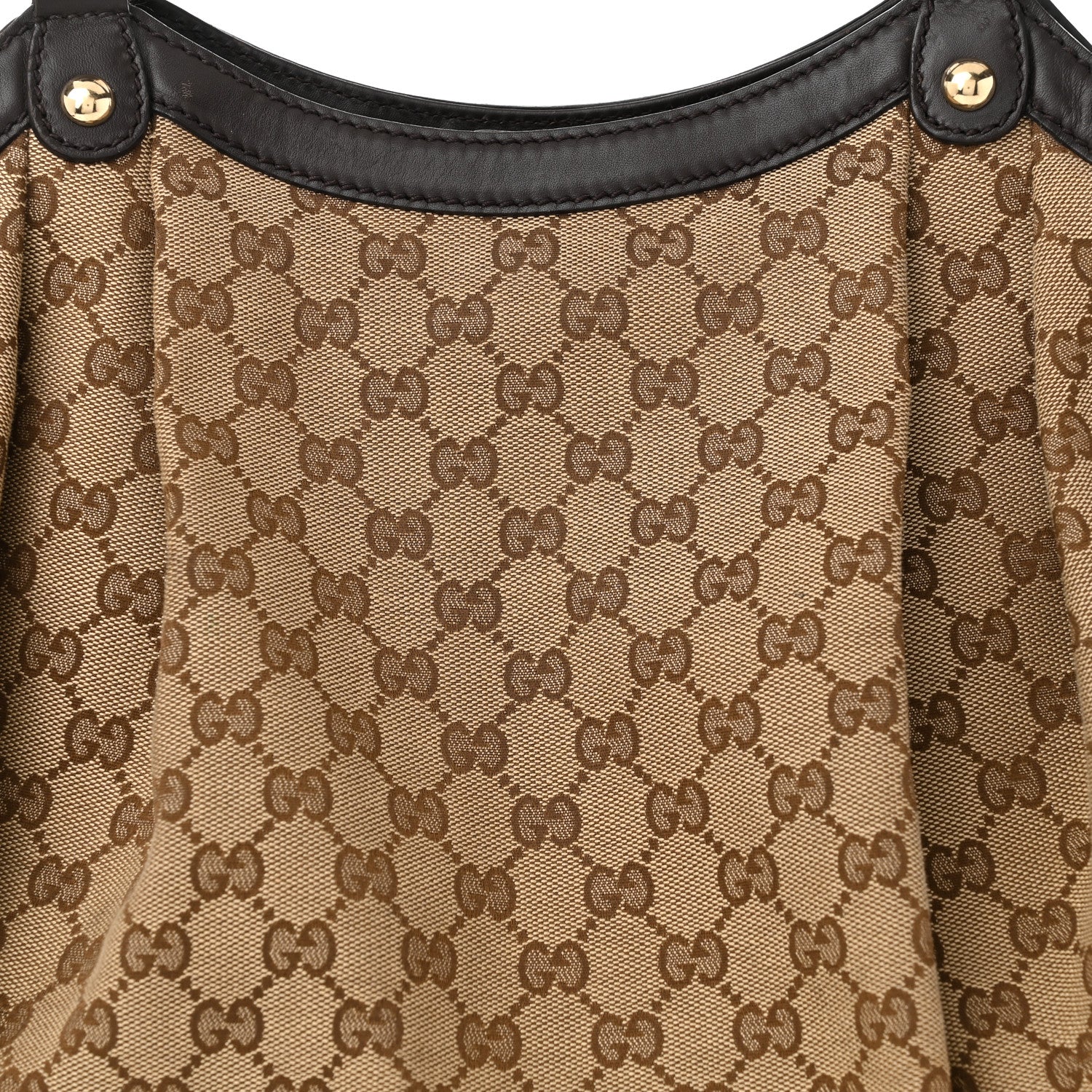 Gucci Monogram Large Sukey Tote Dark Brown 8 of 12