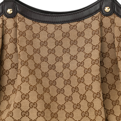 Gucci Monogram Large Sukey Tote Dark Brown 8 of 12
