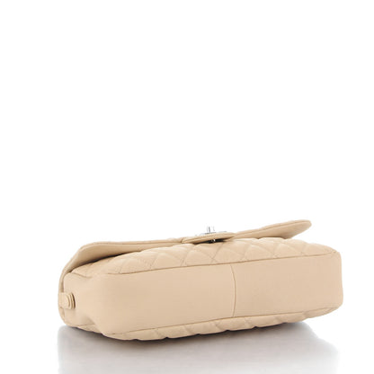 Chanel Caviar Quilted Jumbo Easy Flap Beige 4 of 8