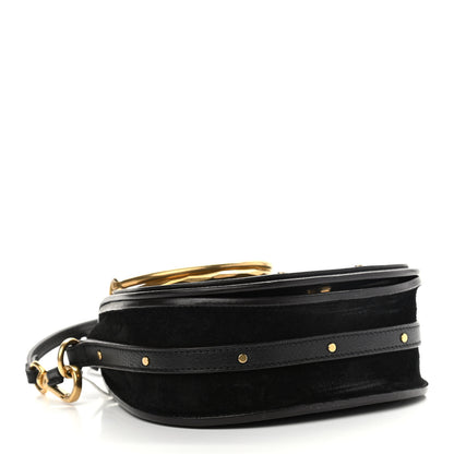 Chloe Calfskin Small Nile Bracelet Bag Black 4 of 14
