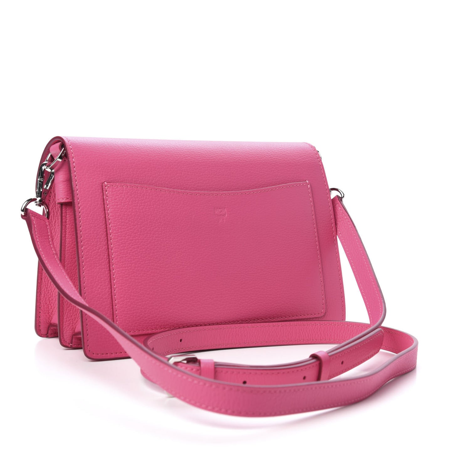 Grained Calfskin Small Patricia Crossbody Sugar Pink
