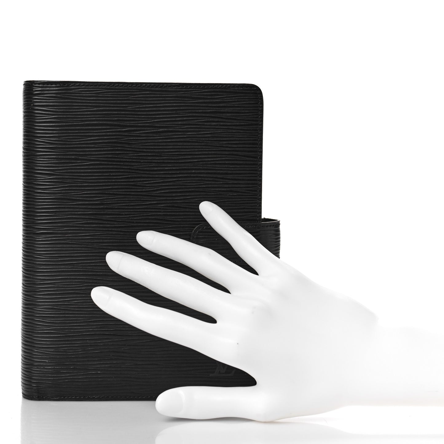 Epi Medium Ring Agenda Cover Black