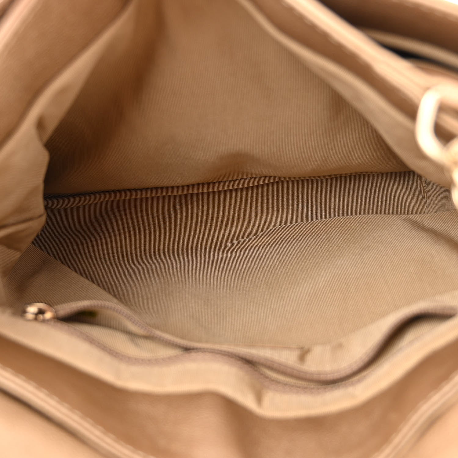 Chanel Metallic Calfskin Quilted Trianon Small Messenger Flap Gold 6 of 12