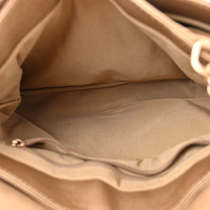 Chanel Metallic Calfskin Quilted Trianon Small Messenger Flap Gold 6 of 12