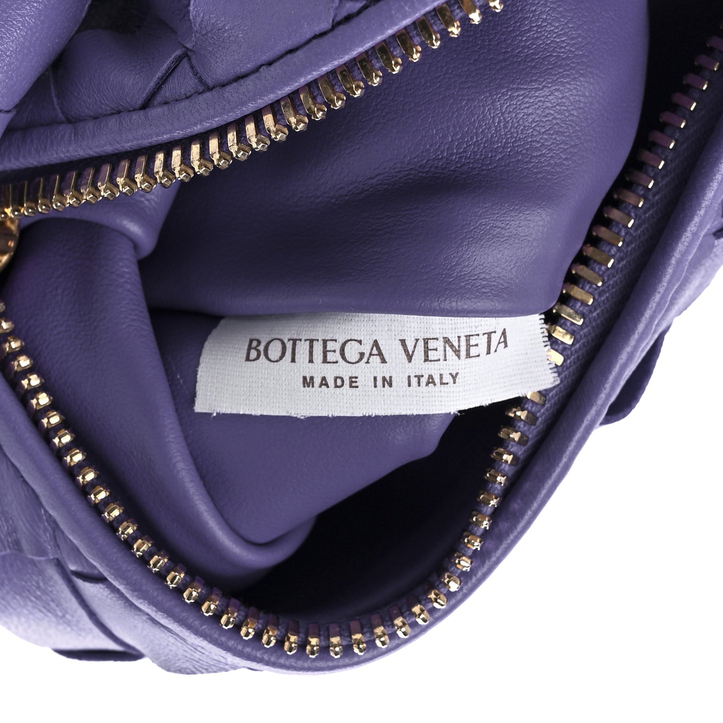 Nappa Intrecciato Mini Jodie Purple