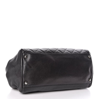 Chanel Lambskin Medium Single Accordion Flap Black 4 of 11