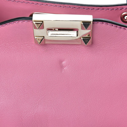 Valentino Garavani Vitello Small Rockstud Tote Ninphea 12 of 16