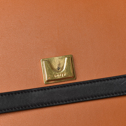 Celine Smooth Calfskin Large Bi-Color Belt Bag Tan 13 of 17