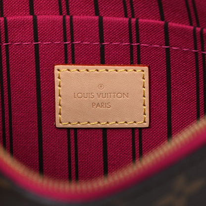 Louis Vuitton Monogram Neverfull MM GM Pochette Pivoine 6 of 7