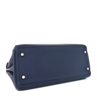 Hermes Togo Kelly Retourne 28 Bleu Nuit 4 of 10
