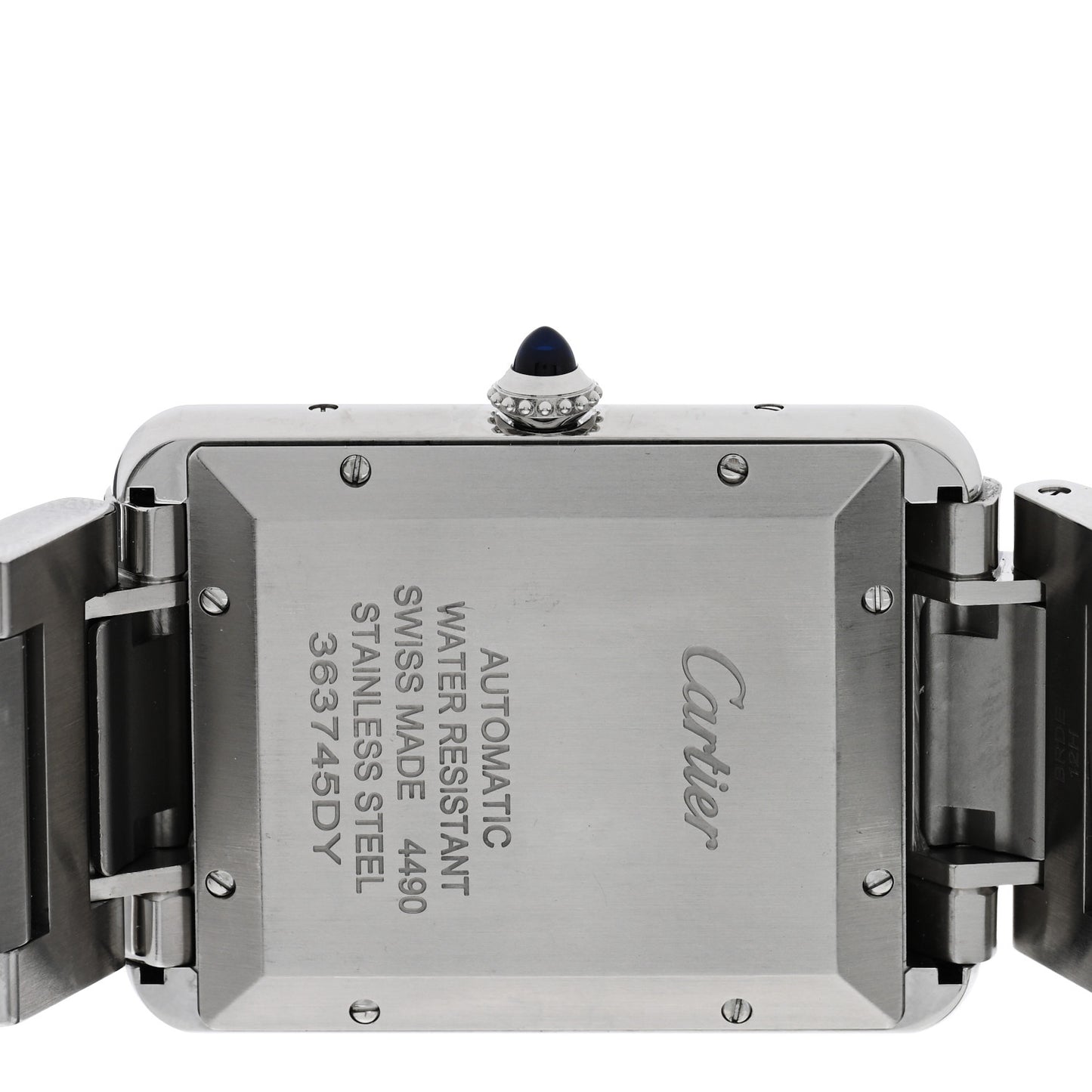 Stainless Steel 31mm Tank Must Automatic Watch