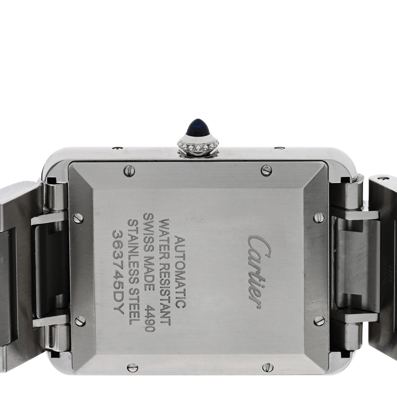 Cartier Stainless Steel 31mm Tank Must Automatic Watch 4 of 5