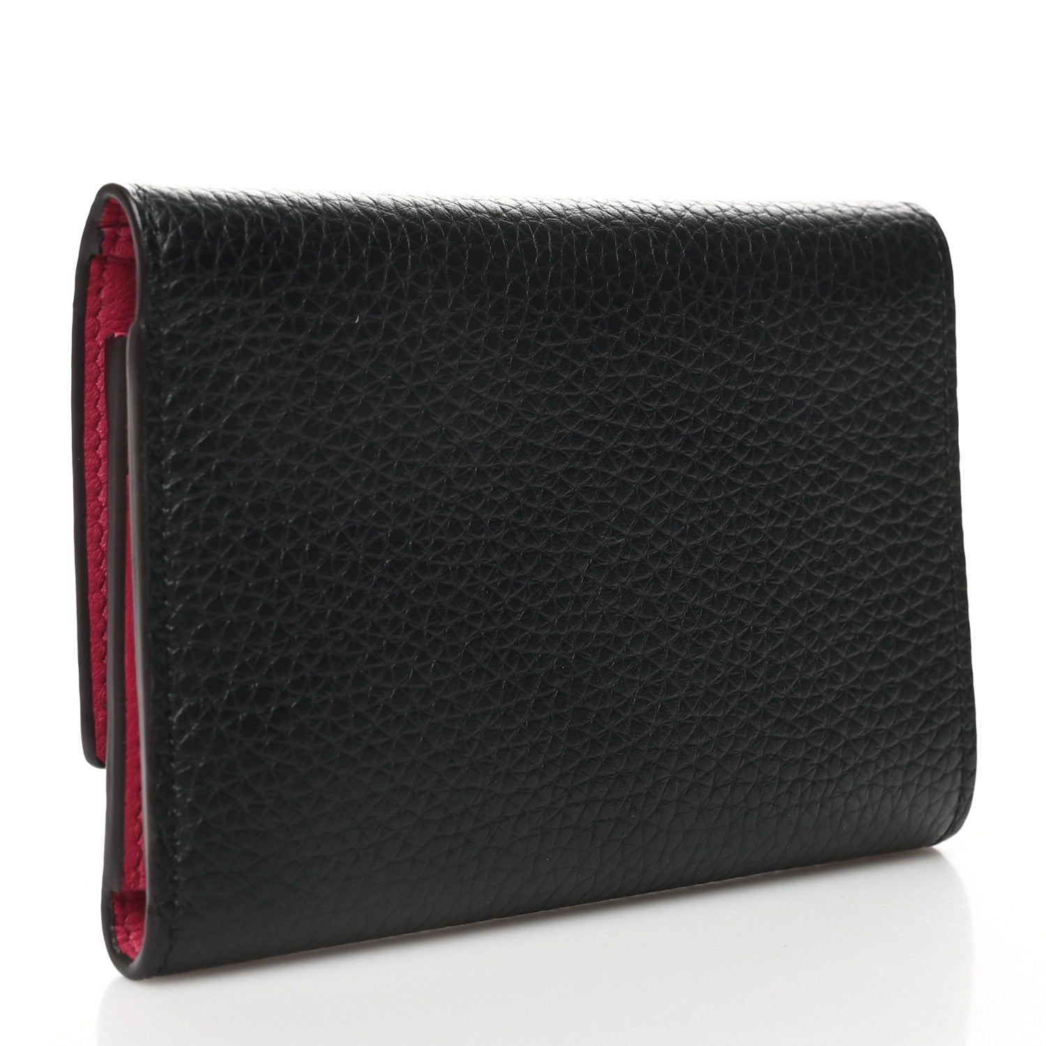 Louis Vuitton Taurillon Capucines Compact Wallet Black 3 of 11