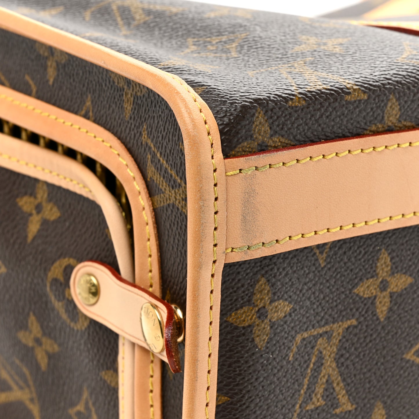 Monogram Sac Chien 40 Pet Carrier