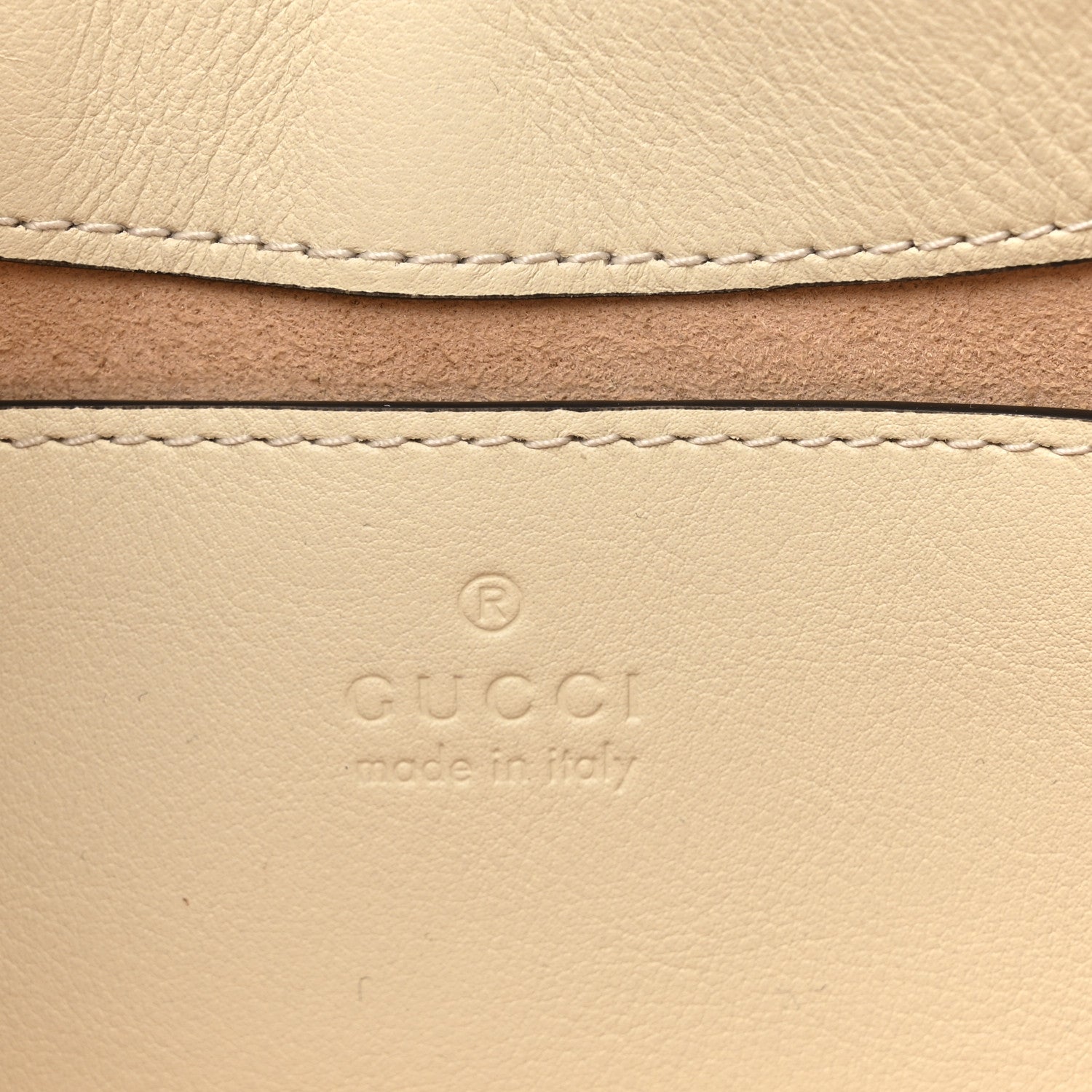 Gucci GG Supreme Monogram Calfskin Small Padlock Chain Shoulder Bag Beige Ebony Mystic White 6 of 11