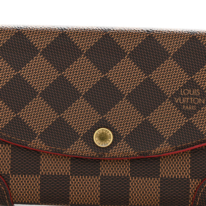 Louis Vuitton Damier Ebene Caissa Wallet Cherry 11 of 11