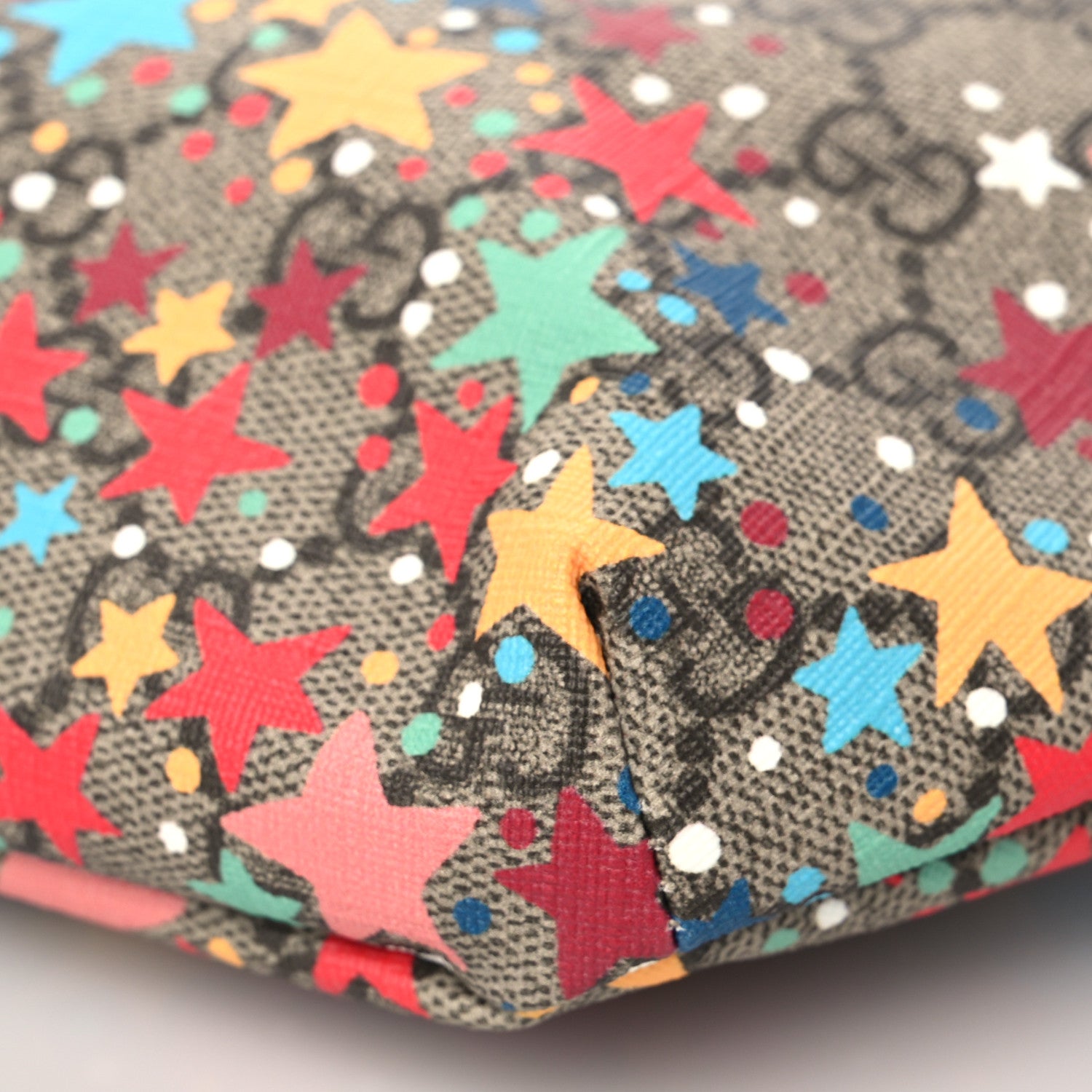 Gucci GG Supreme Monogram Web Childrens Star Print Belt Bag Multicolor 9 of 9