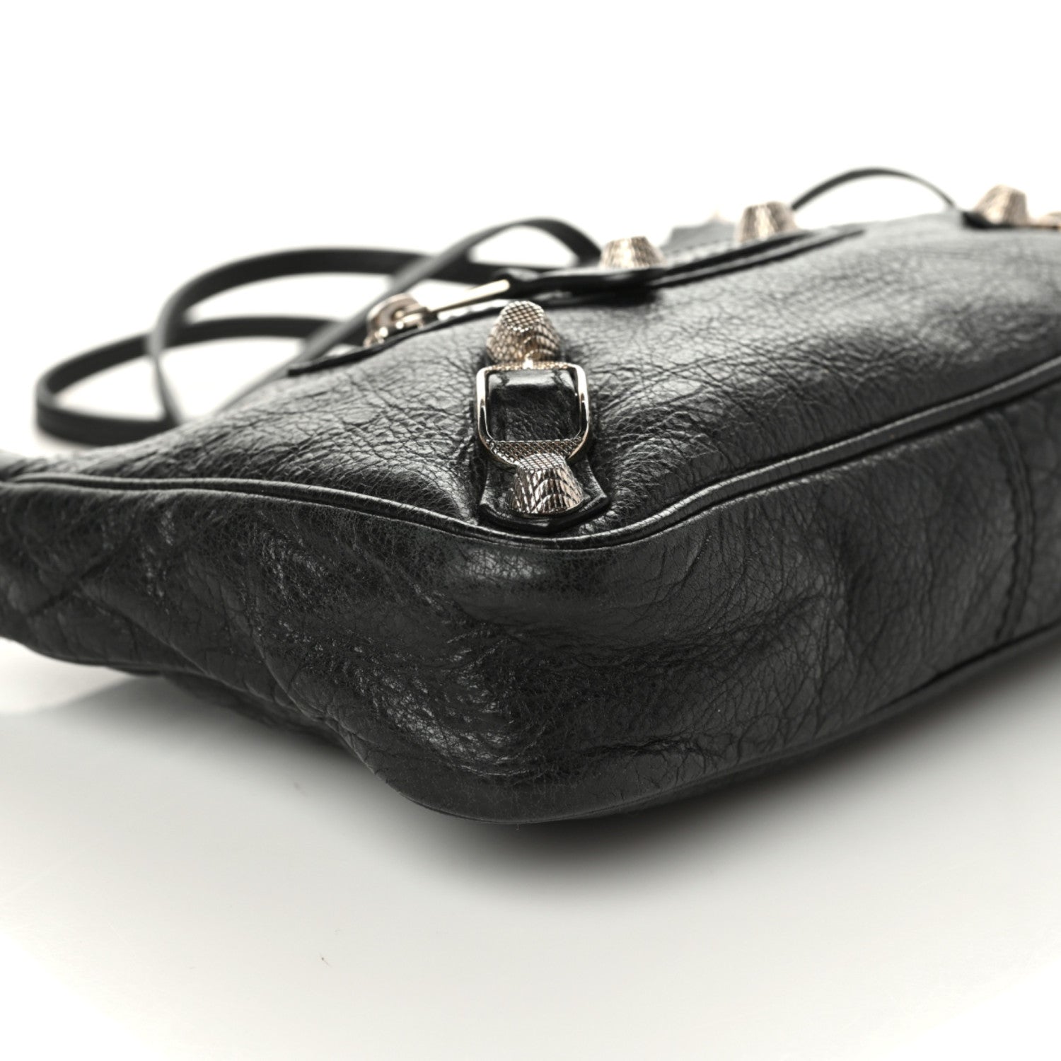 Balenciaga Agneau Giant 12 Silver Hardware Hip Black 4 of 7