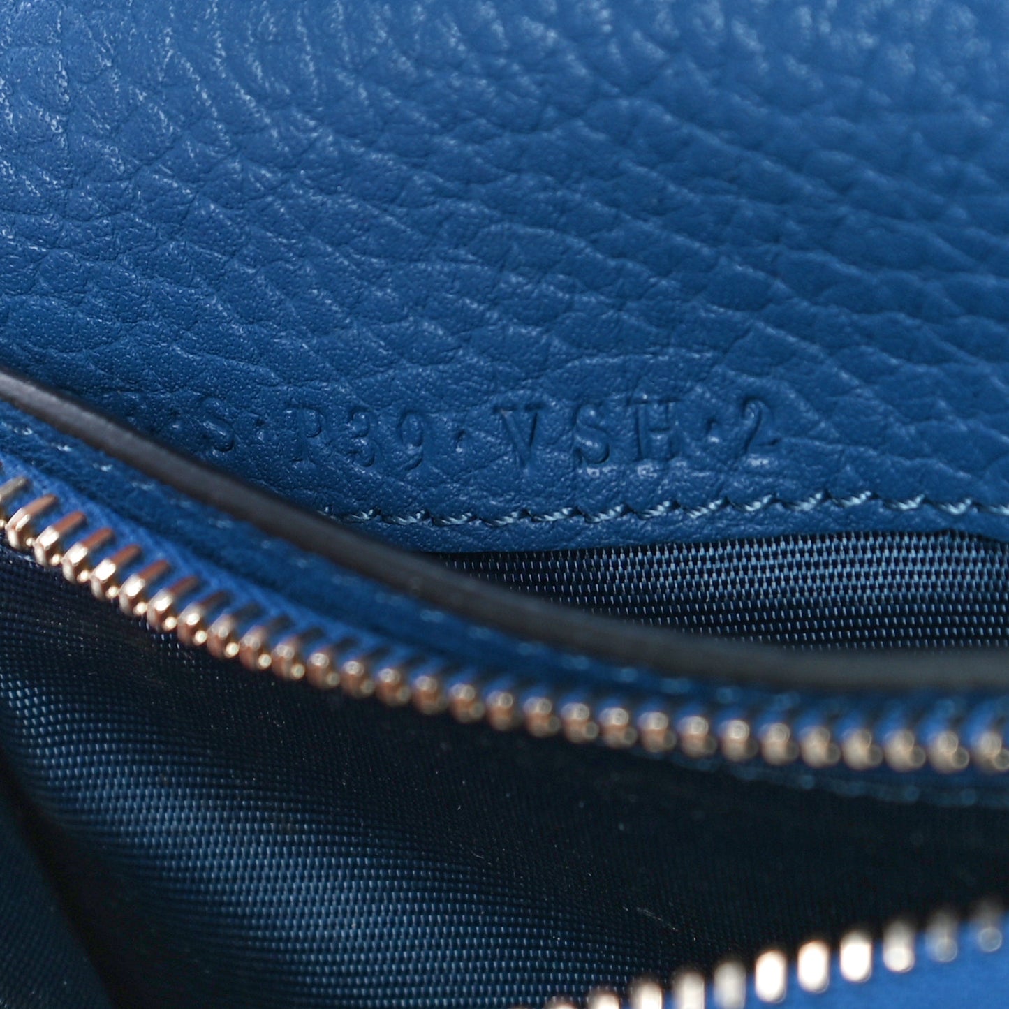 Pebbled Calfskin Rockstud French Flap Wallet Baltique