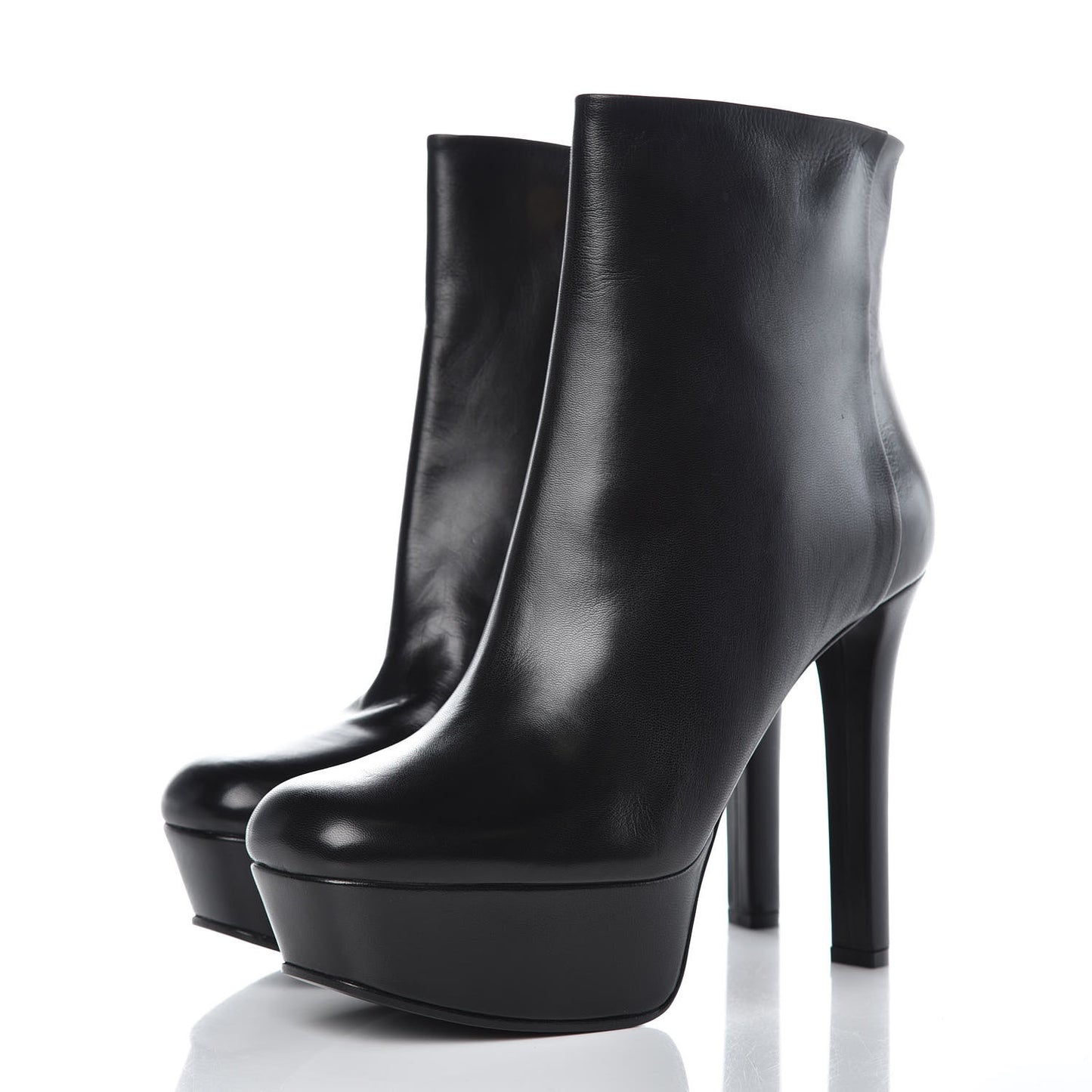 Malaga Kid Leila Platform Ankle Boots 40.5 Black