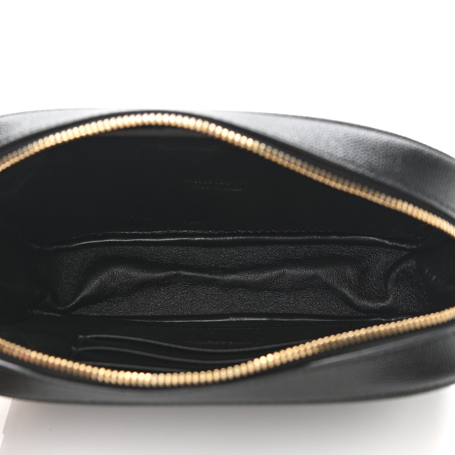 Saint Laurent Grain De Poudre Matelasse Monogram Mini Lou Camera Bag Black 5 of 10