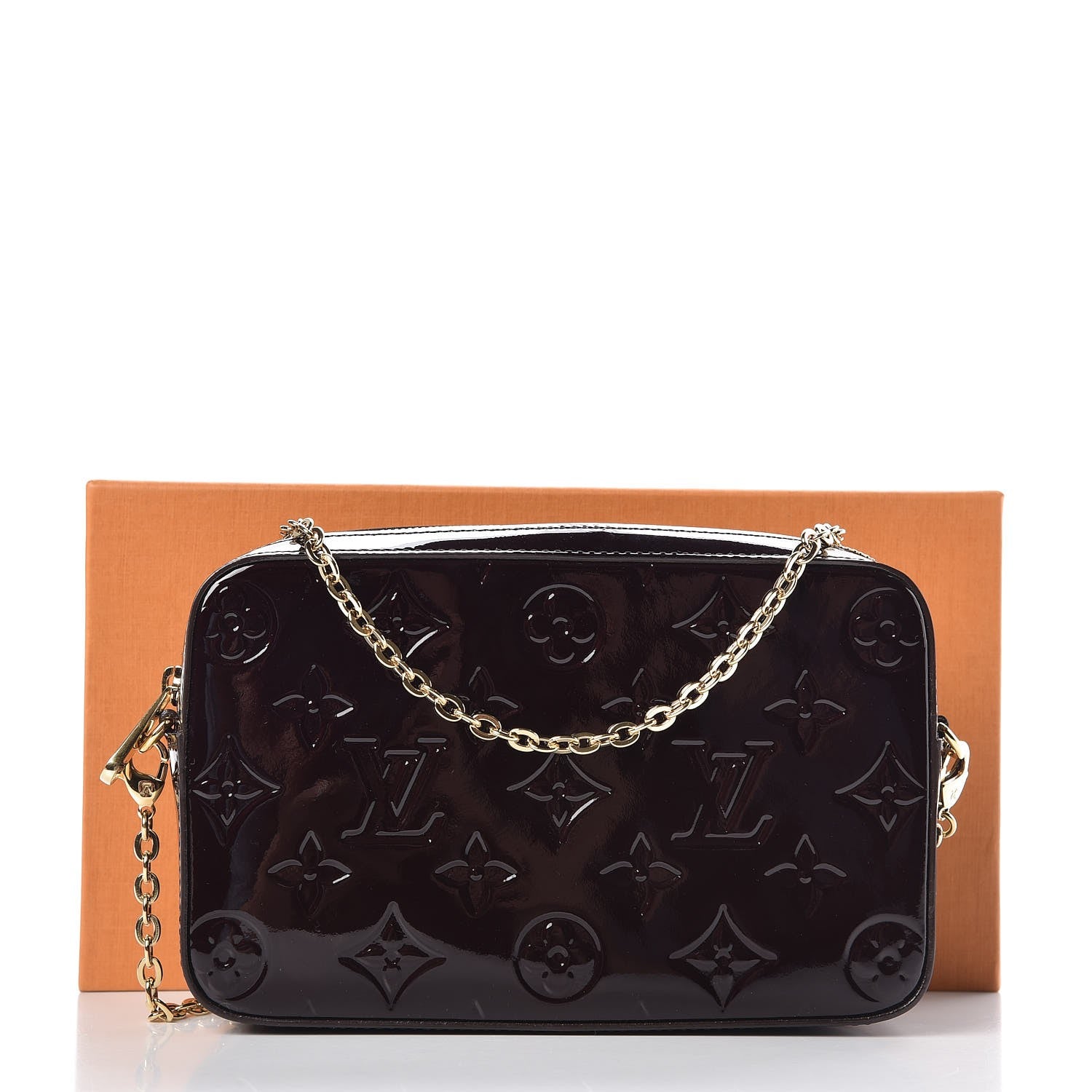 Louis Vuitton Vernis Camera Pouch Amarante 12 of 12