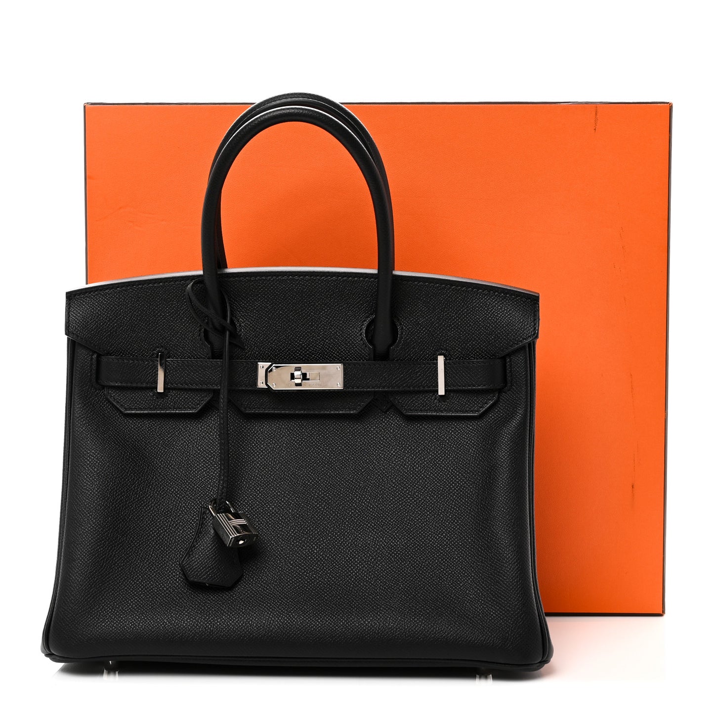 Epsom Birkin 30 Black