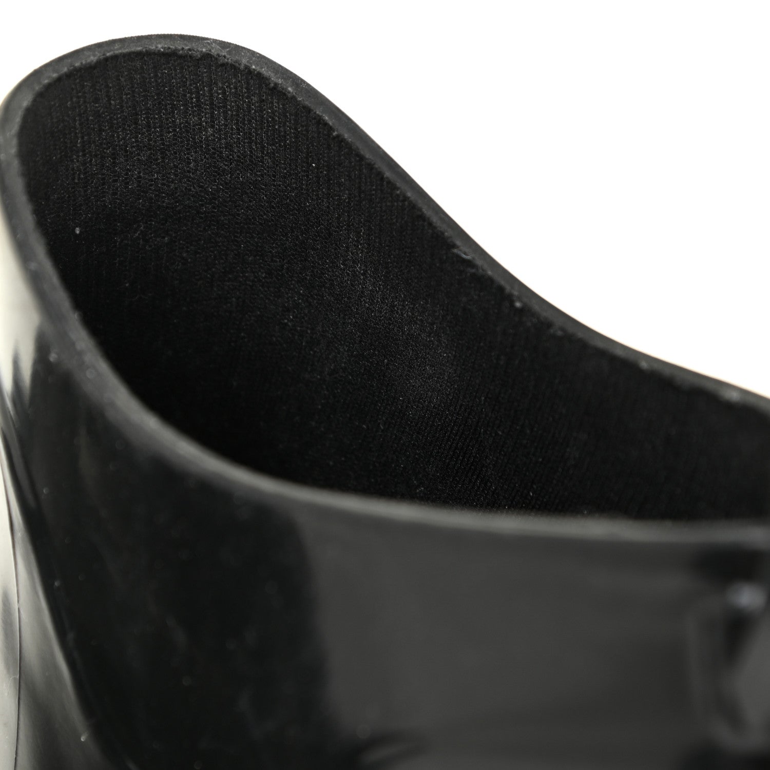 Bottega Veneta Rubber Shine Ankle Boots 38 Black 13 of 19