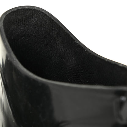 Bottega Veneta Rubber Shine Ankle Boots 38 Black 13 of 19